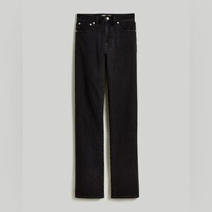 Madewell Women's Straight Leg Black Jeans
